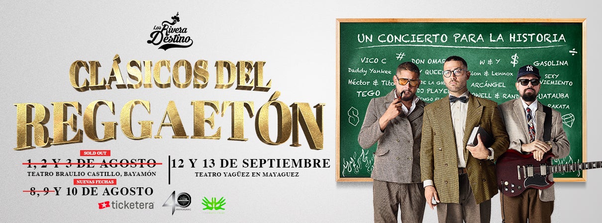More Info for Los Rivera Destino: Clásicos del Reggaetón
