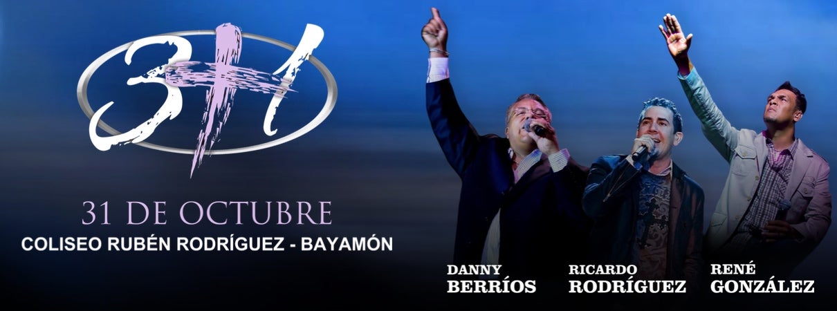 More Info for Concierto Cristiano 3+1 : Rene González, Danny Berríos y Ricardo Rodríguez