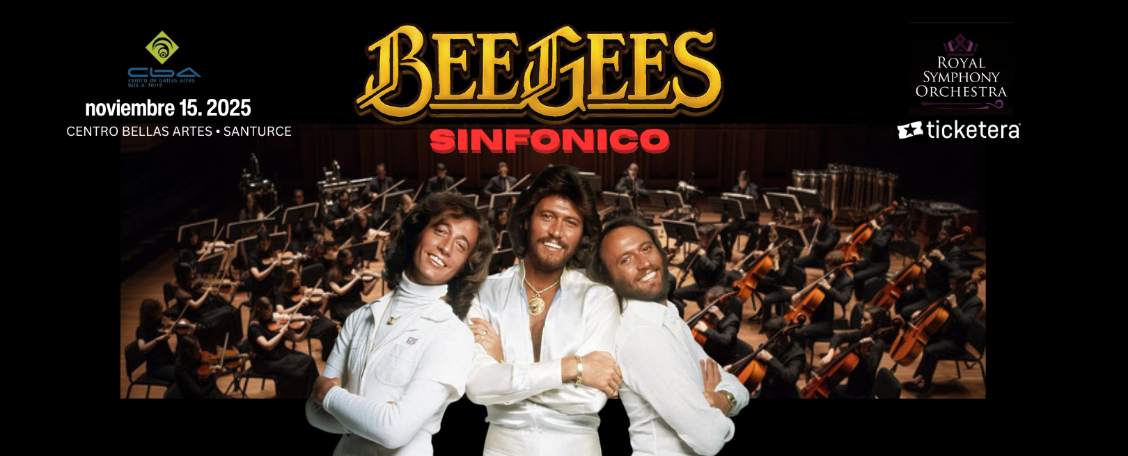 More Info for Bee Gees Sinfónico