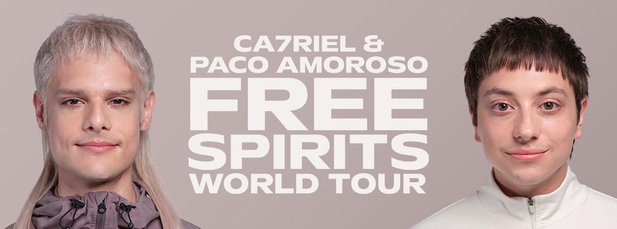 More Info for CA7RIEL & Paco Amoroso: FREE SPIRITS WORLD TOUR