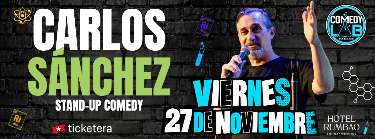 More Info for Carlos Sánchez Stand-Up Comedy