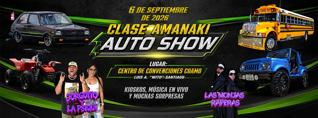 More Info for Clase Amanaki Auto Show 2026