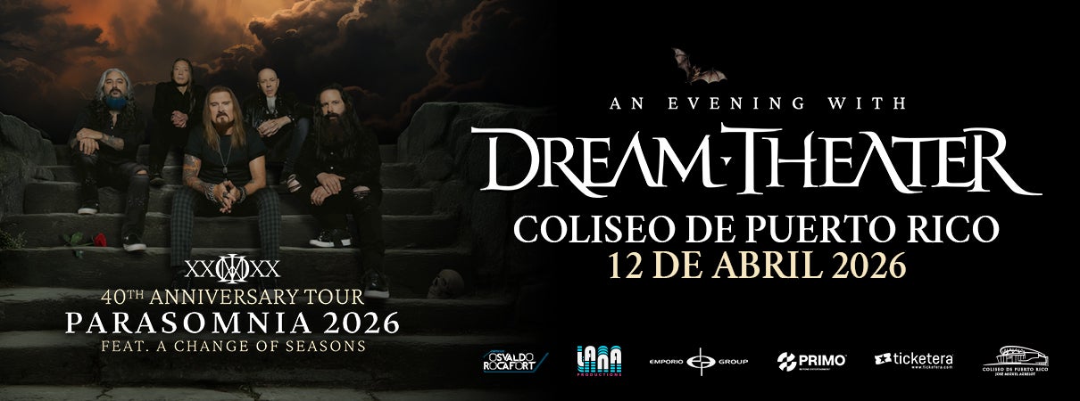 More Info for Dream Theater – Parasomnia 2026