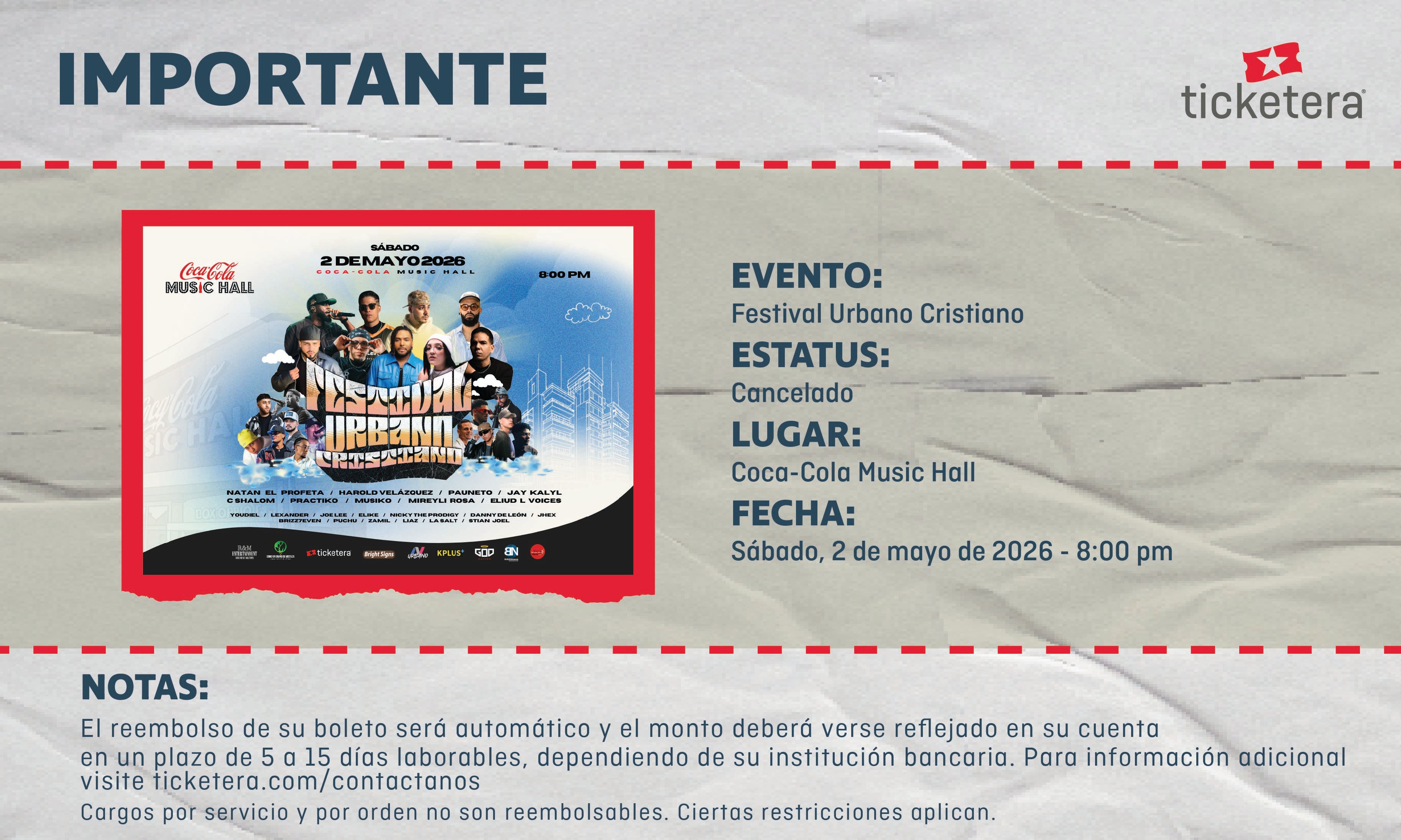 More Info for Festival Urbano Cristiano