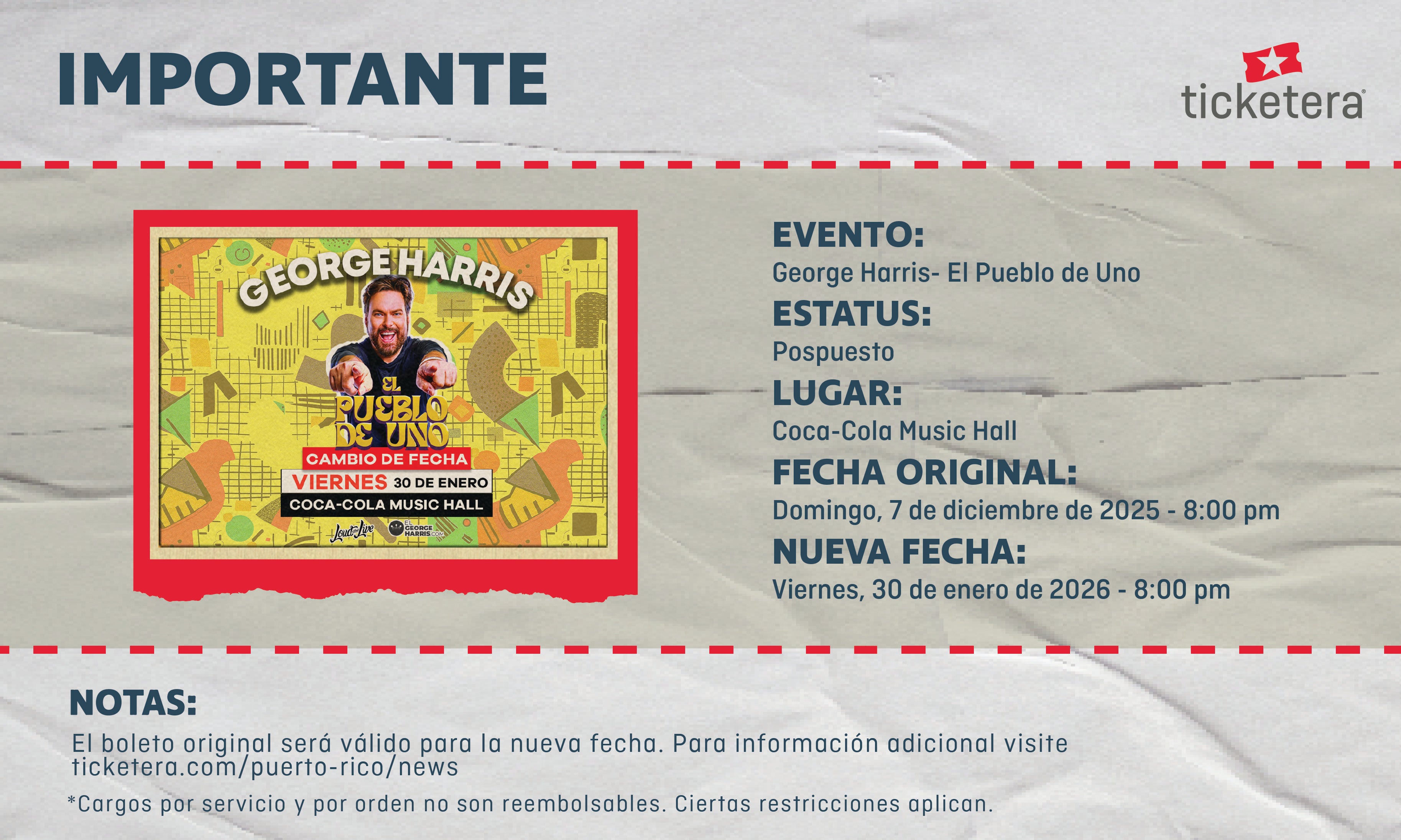 More Info for George Harris- El Pueblo de Uno