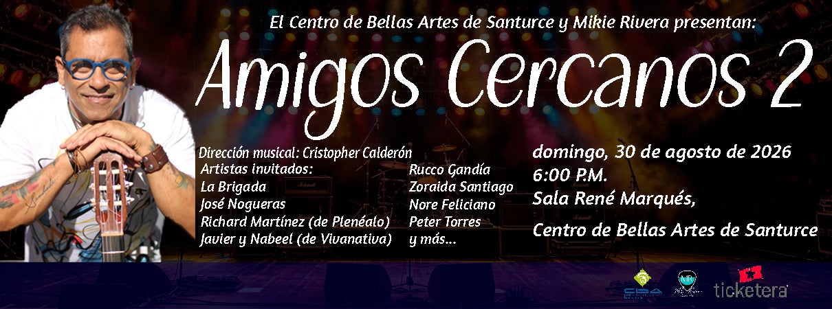 More Info for Mikie Rivera: Amigos Cercanos 2