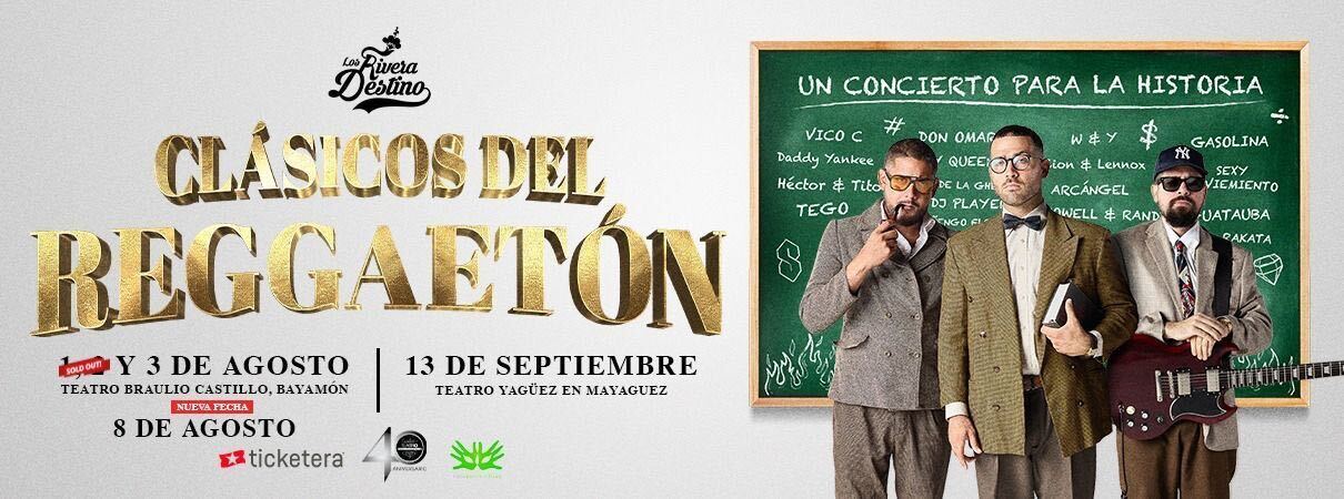 More Info for Los Rivera Destino: Clásicos del Reggaetón