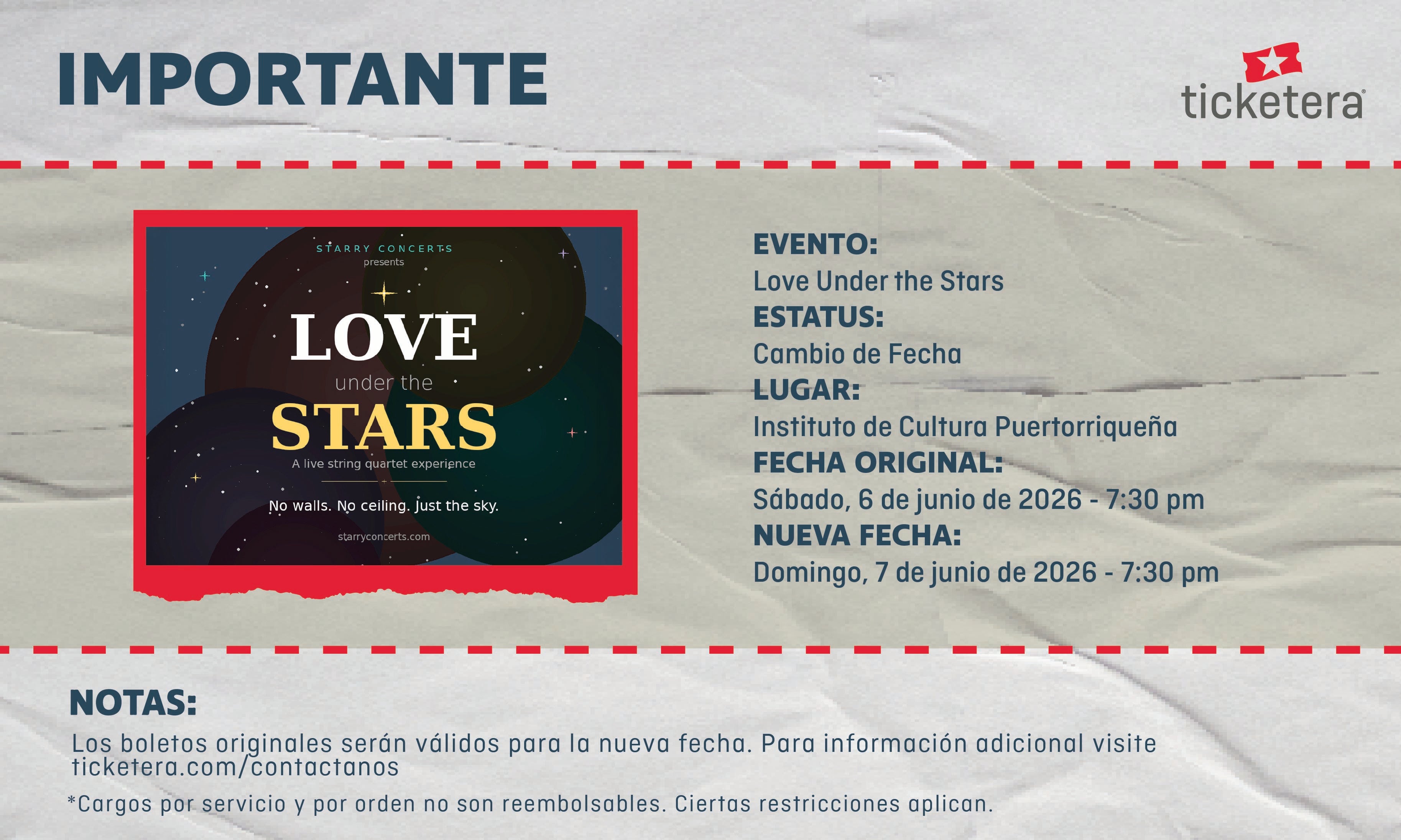 More Info for Love Under The Stars
