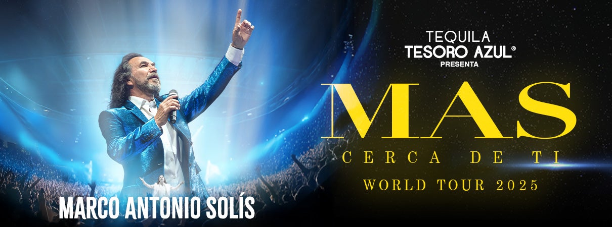 Marco Antonio Solis - Más Cerca de Tí World Tour