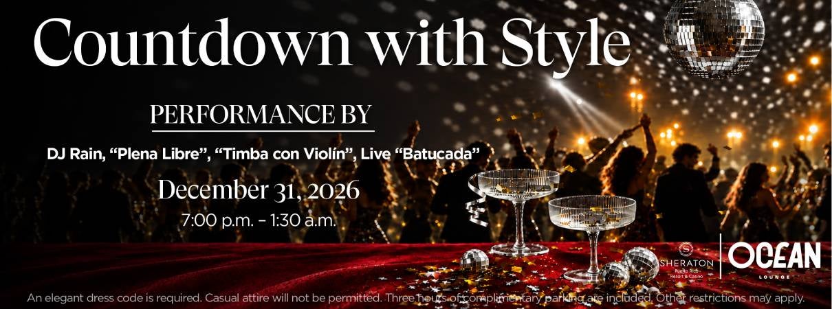 More Info for Countdown With Style at The Ocean Lounge