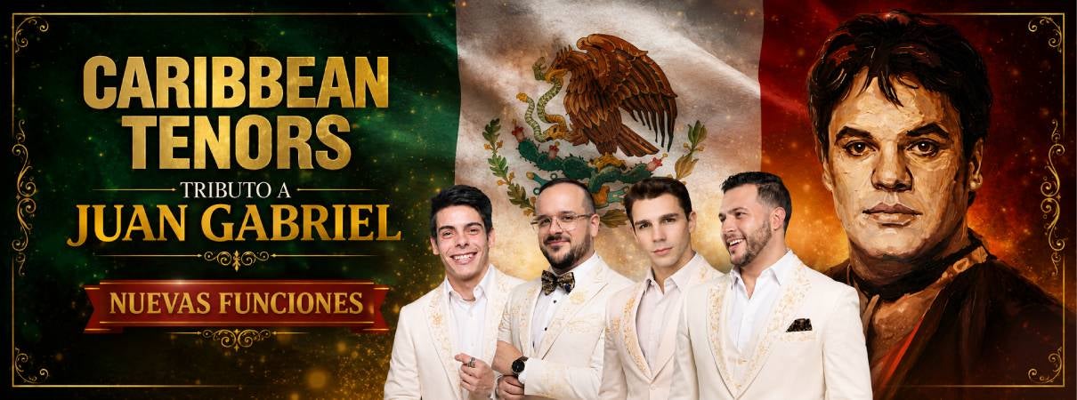 More Info for Caribbean Tenors - Tributo a Juan Gabriel