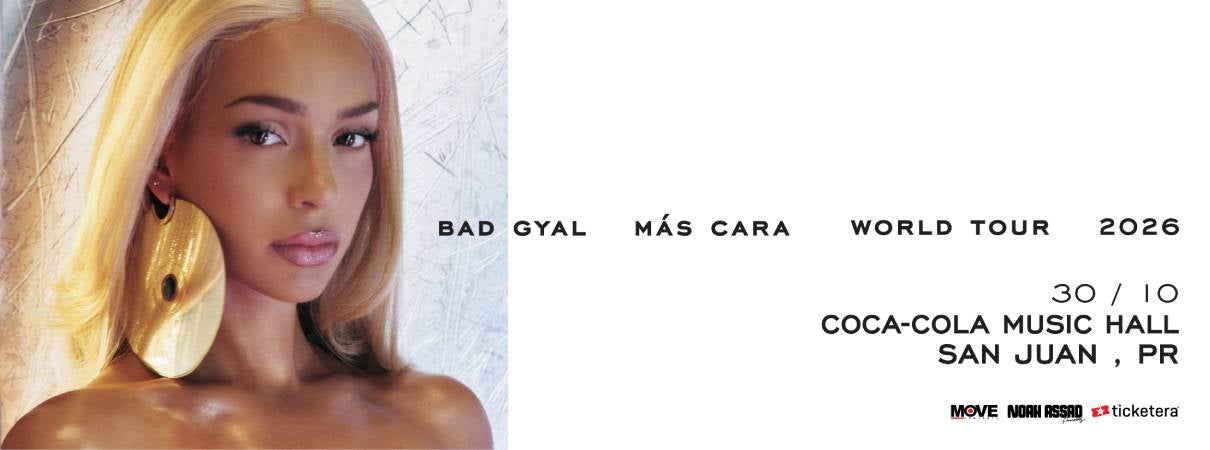 Bad Gyal Más Cara World Tour