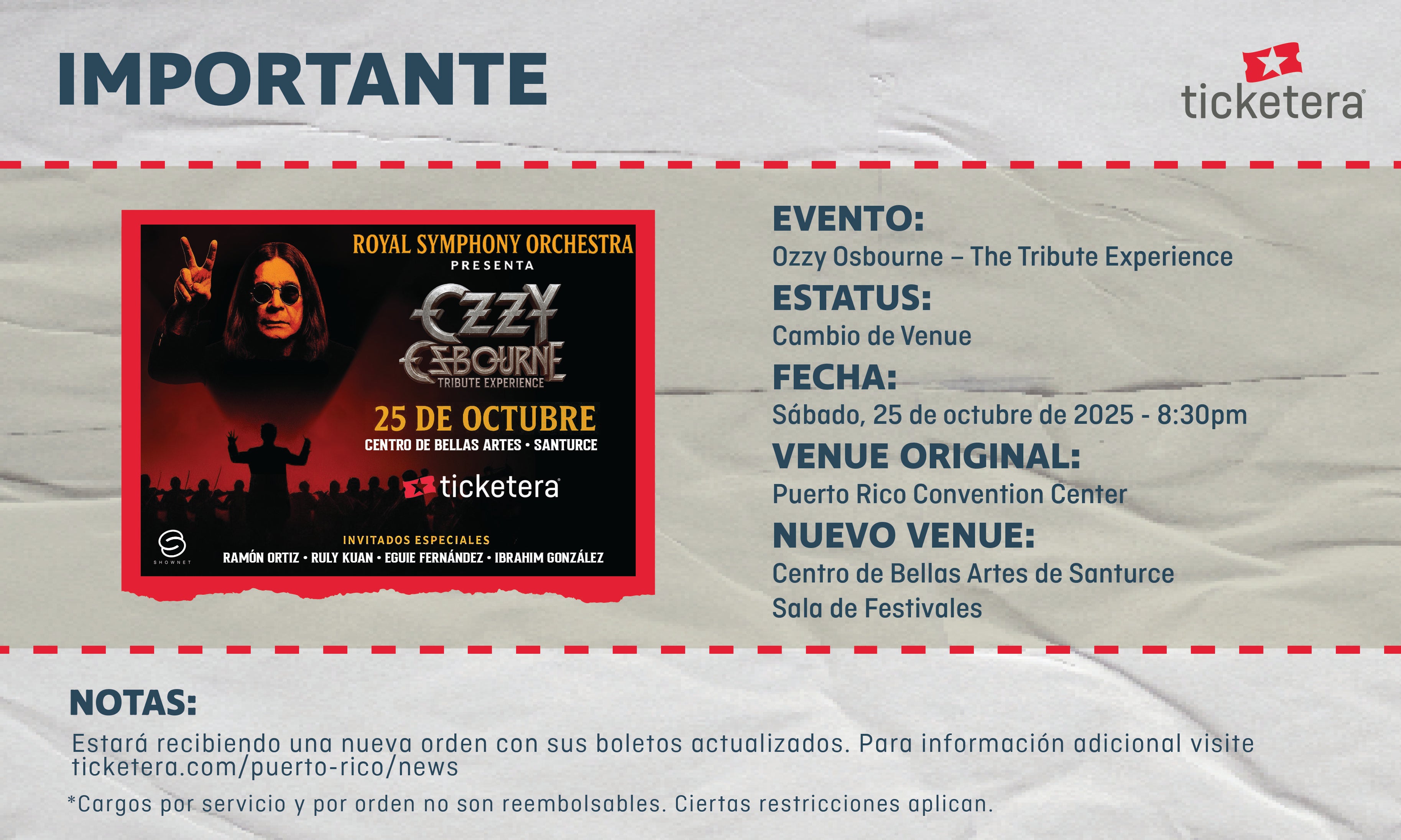 More Info for Ozzy Osbourne Tribute Experience