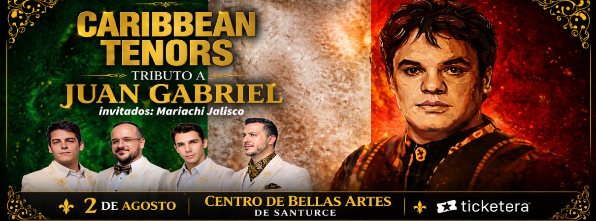 More Info for Caribbean Tenors - Tributo a Juan Gabriel