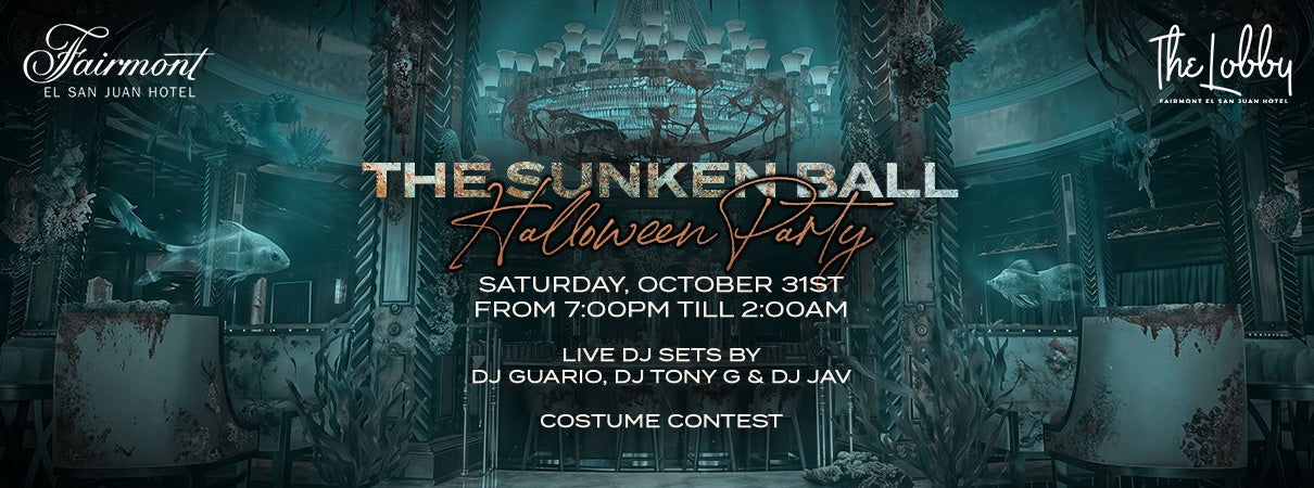 More Info for The Sunken Ball: Fiesta de Halloween en The Lobby