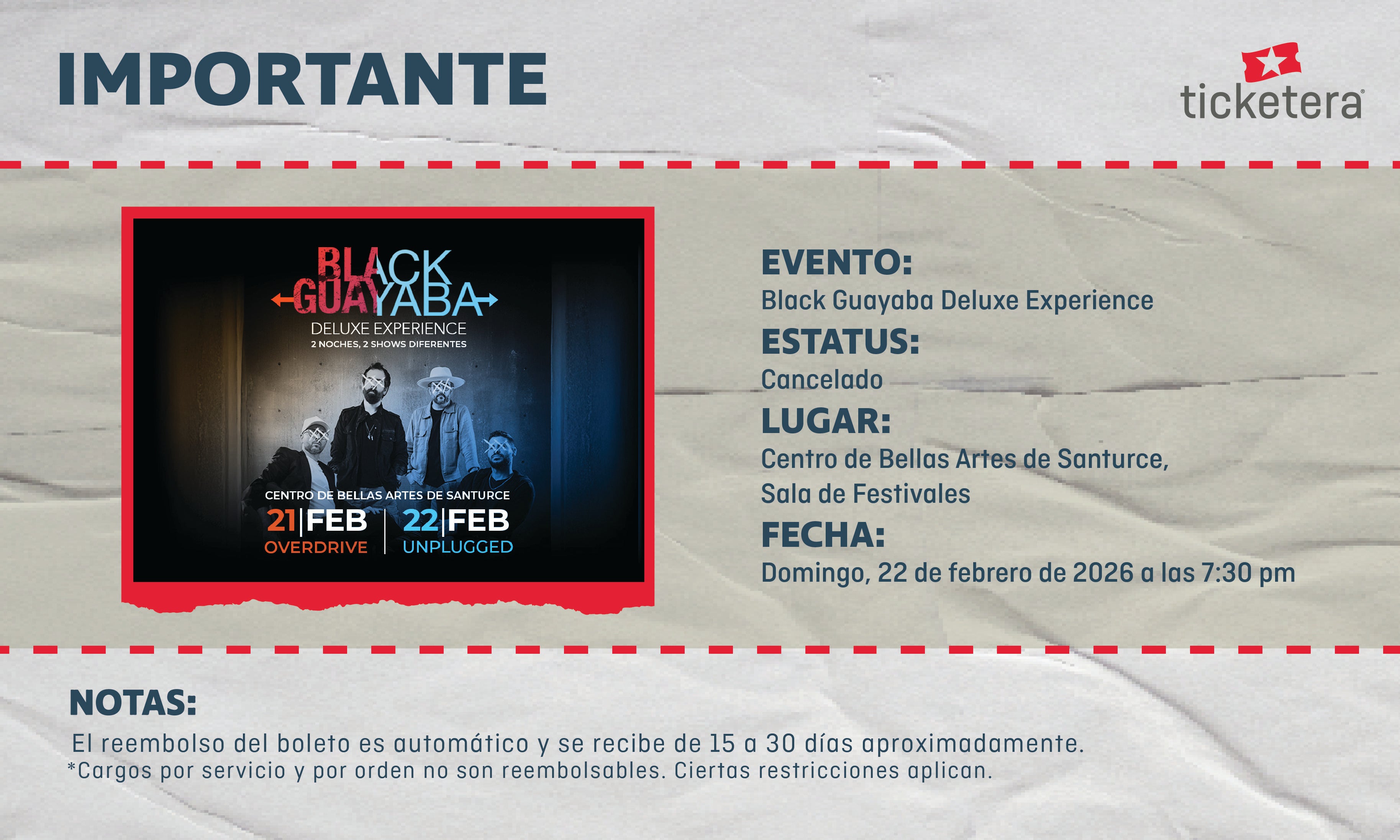 More Info for Black Guayaba Deluxe Experience - Unplugged